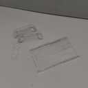 RHOTALL 3 in 1 Protective Glitter Clear Case Cover for Nintendo Switch OLED, Dockable Skin for Switch OLED and Joy Con Controller, Comfort Grip Shell with Shock-Absorption and Anti-Scratch Design