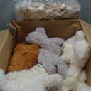 Aoriher 28 Pieces Stuffed Bears Bulk Plush Animals Toys with Ribbon Bow 13.7 Inches Wedding Baby Shower Centerpieces Decoration for Christmas Stocking Stuffed Party Favors