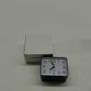 Tinload Loud Alarm Clock for Heavy Sleepers Adults, Silent No Ticking,Snooze,Manual Light,Battery Operated,Easy Set(Black)