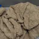 JOKIVTOU Recliner Chair Covers 4-Pieces Reclining Chair Slipcovers with Pocket& Elastic Bottom, Soft Feel Fitted Lazy Boy Sofa Couch Cover Washable, Stretch Recliner Furniture Protector (1 Seater, Brown)