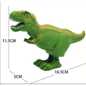  10 Pack Wind Up Dinosaur Green