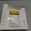 Max Strength Pro Breastmilk BottlesOnly 5  pcs Set with Leak Proof Lids, 6.oz 180ml Reusable Wide Neck Bottles Best for Breast Milk Collection & Storage Solution, BPA Free, Fits Spectra & Avent Models