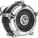 Air Filter Cleaner for Harley Davidson Softail Touring Street Road King Glide Trike for Harley Davidson Air Intake Filters for Softail Dyna 93-15, Touring 01-07 Grey