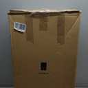 LEVEL8 Trunk Luggages, 28 Inch Luggage with Spinner Wheels, Luminous Textured Checked Large Hard Shell Lightweight with Tsa Lock, Navy