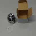 Bathroom Sink Stopper,Sink Hair Catcher,Bathroom Sink Drain Strainer Pop Up Drain Cover Plug,Universal for 1.1 to 1.65in Sink Drain Hole (Chrome Silver)