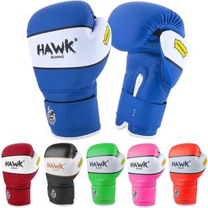 Kids Boxing Gloves for Kids Children Youth Punching Bag Kickboxing Muay Thai Mitts MMA Training Sparring Gloves (6 oz, Blue)