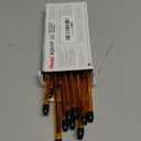 Pentel RSVP Razzle-Dazzle Ballpoint Pen, (1.0mm) Medium Line, Orange Barrel, Black Ink, Box of 12 (BK91RDF-A)