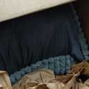 Bedsure ComfyFleece Cute Dog Bed for Extra Large Dogs - Washable Furry Puppy Beds, Rectangle Orthopedic XL Pet Beds with Removable Zipper Cover, 43x30x8inches, Warm Grey