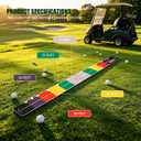 2PCS Golf Putting Ruler, Stroke Meter 2.0 & Putting Training Aid