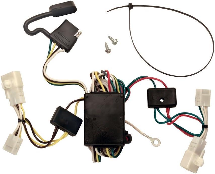 TEKONSHA 118308 T-One T-Connector Harness, 4-Way Flat, w/Converter, Compatable with 2002-2006 Toyota Camry Black