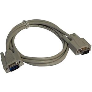 Your Cable Store 3 Foot DB9 9 Pin Serial Port Cable Male/Male RS232