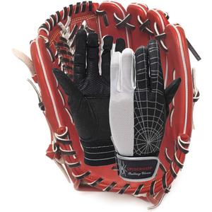 Spider Grip Baseball Protective Padded Inner Glove (Silver)
