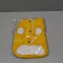 Small Dog Jacket Upgraded and Thickened Three-Layer,Small Dog Coat Windproof Waterproof 2 in 1 Dog Coats for Small Dogs,Warm Dog Clothes,Small Dog Coats(Yellow, L(Chest 18.1" Suggest 9.9-15.4lbs) ﻿)