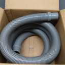 SWIMLINE HYDROTOOLS Pool Pump Filter Connection Hose W/ Cuff | 1.5 Inch X 9 Foot | Heavy-Duty Flexible, Durable & Leakproof | Chemical & UV Resistant | For Above Ground Pools Skimmer Filters & Pumps