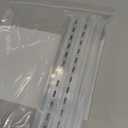 BULUSHI 10 Pcs 10" Inches Long 35mm Wide 7.5mm High Width Slotted Design Aluminum DIN Rail