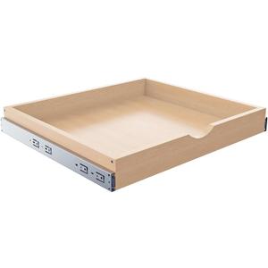Pull Out Drawers for Cabinet Wood Slide Out Cabinet Organizer and Storage Cabinet Kitchen Drawers Slide Out Shelves Pull Out Shelves in Kitchen Pantry Bathroom with Soft Close 24"W x 22"D x 3"H