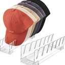 SMARTAKE Hat Stand for Baseball Caps, 2 Pcs Hat Organizer for 14 Baseball Caps, Hat Racks for Baseball Caps, Hat holder Display and Organizer for Bedroom, Closet, Dresser, Office