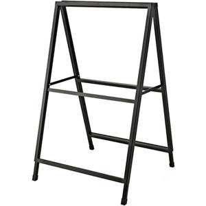 Poster Stand, Sign Holder, Billboard, Wedding Exhibitions Shop Sale Floor-Standing KT Board, Outdoor Street Advertising Sign Board, Easel Display Pedestal(Black-A,60x105CM(A))