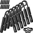 FAURIMMER Hand Grip Strengthener Set, 6-Pack 50LB to 300LB Hand Grips Finger Strengthener, Heavy-Duty Grip Strength Trainer with Protective Foam for Forearm Exercise, Hand Gripper, Hand Therapy, Ideal for Home Gym and Muscle Building