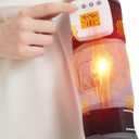 Rechargeable Elbow Heating Pad for Tennis Elbow Relief, Vibration Heated Brace for Sprains, Arthritis, Bursitis, Joint Pain, 3 Vibration Modes | 3 Heat Levels | Auto Shut Off (No Charging Cable)