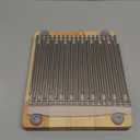 Bread Slicer, Stainless Steel Bread Slicer for Homemade Bread,Adjustable Bread Slicing Guide, Foldable and Compact Cutting Guide, Durable and Stable Wooden Structure for Bread Loaf Slicer