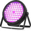 BETOPPER Stage Lighting 120W Par Light RGBW 4-in-1 Stage Lights, DJ Light DMX for Concert and Events, Pack of 1