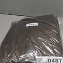 XWZO 100% Blackout Curtains 72 Inches Length - Heat and Light Blocking & Full Shading Ring Top Window Drapes with Black Liner Backing for Bedroom Sewn with Tiebacks, Brown, W52 x L72, Set of 2