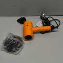 Slopehill Professional Ionic Hair Dryer, Powerful 1800W Fast Drying Low Noise Blow Dryer with 2 Concentrator Nozzle 1 Diffuser Attachments for Home Salon Travel (Cosmic Orange)