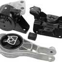 Engine Motor Transmission Mount Torque Strut Mounts Kit for Chevrolet Sonic 1.6L 1.8L 2014-2020