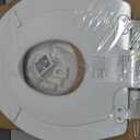 Mayfair NextStep2 Toilet Seat with Built-In Potty Training Seat, Slow-Close, Removable that will Never Loosen, Round, White
