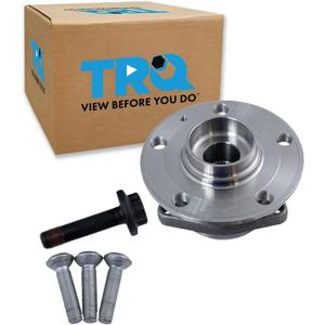 TRQ Front Rear Wheel Bearing & Hub Assembly with ABS Sensor Compatible with 2015-2020 Audi A3 A3 Quattro 2017-2018 A3 Sportback e-tron 2019-2023 Q3 2022-2023 RS3 S3 2016-2023 TT Quattro 2018-2022 TT
