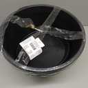 Quarut Large Plastic 3 Pack16 inch Plant Pots,Whiskey Barrel Planters with Drainage Holes & Saucer.Flower Pots Imitation Barrel Design for Indoor & Outdoor Garden Balcony Plants.7 Gallons(Brown)