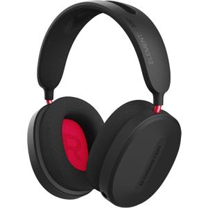 Monster Elements Air Wireless Bluetooth On-Ear Headphones, Ultra-Lightweight Headset with Detachable Pro Mic, Protective Case, Powerful 50mm Integrated Dynamic Driver, 60-Hour Play Time