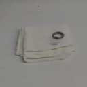  Outdoor Curtains for Patio, Wide Tab Top Outdoor Privacy Curtains for Porch, Pergola, Gazebo, Pavilion, 1 Panel, , White