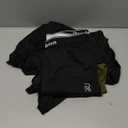 romision 2 Pack Thermal Underwear for Men Long Johns Fleece Lined Hunting Gear Bottom Top Set Base Layer Cold Weather (Medium), Black