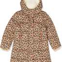 Amazon Essentials Girls and Toddlers' Long Heavyweight Hooded Puffer Jacket OEKO-TEX STANDARD 100, Medium