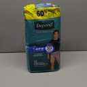 Depend Fresh Protection Adult Diapers, Incontinence Underwear for Men, Disposable, Maximum, Small/Medium, Grey, 32 Count 