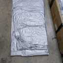 Outdoor Large Dog Kennel - 10 x 10 Covered Dog Kennels with Feeding Door and Double Lock, Welded Wire Dog Kennel, XL Outside Dog Cage for Large Dogs