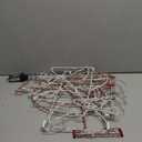 5 Pcs 51'' Christmas Joy Nativity Angel Lights Decorations for Yard, Religious Scenes Window Silhouette with 8 Modes and Timer, Remote Control Xmas Garden Decor with Stake for Home Lawn Pathway(Red)