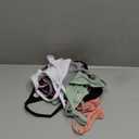 FINETOO 10 Pack G-String Thongs for Women Cotton Panties Stretch T-back Tangas Low Rise Hipster Underwear Sexy M