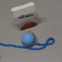 Interactive Cat Toys Ball for Indoor Cats Fast Rolling on Carpet, Chirping & Motion Activate Cat Toys (Blue)