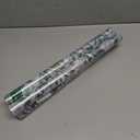 4 x Window Privacy Film with Cutting Grid, Non-Adhesive Stained Glass Window Film Decorative, Static Cling Privacy Window Film (Leaf Rainbow,17.5 X 78.7 inch)