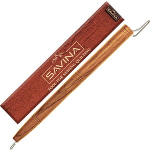 SAVINA Loom Pen Tool, Yarn Helper, Yarn Guide for Loom Knitting, Handmade Tools to Make Crafts Quicker & Easier for Knitters