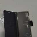 BUTAIGA for iPhone Leather Case with Stand, AntiSlip Grip Ring, Fits for MagSafe 