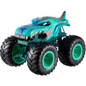 Hot Wheels Monster Trucks Toy Truck, Colossal Mega-Wrex Fan-Favorite Character with Big Wheels & Bright Detail, Monster Trucks Live