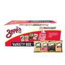 Zapps New Orleans Kettle-Style Potato Chips Variety Pack (1.5 oz Bags, 25 Count) Includes Voodoo, Hotter N' Hot Jalapeno, Spciy Cajun Crawtators, Regular Perfect On-The-Go, Gluten Free Snack, BB Feb 02/2026