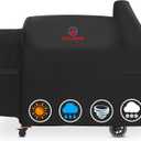 Comnova Grill Cover for Pit Boss Austin XL - 600D Wood Pellet Smoker Cover for Pitboss 1000 Series, Premium Pellet Cover for Pit Boss Austin XL 1000, Rancher XL 1000, 1100 Pro, 1150, and Z Grill 1000