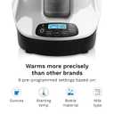 Baby Brezza Smart Baby Bottle Warmer, Breastmilk Warmer Defroster Free App - Different Temperatures for Breastmilk Formula Universal Fit for All Bottles Milk Bags Calentador de Biberones