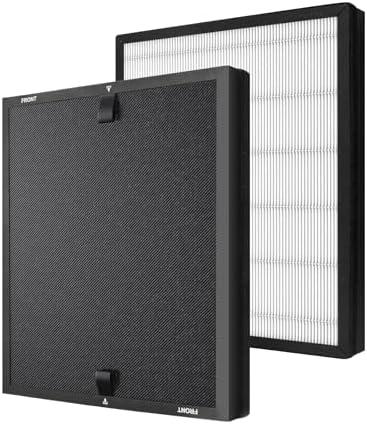 HAP602 Replacement Filter Compatible with ECOSELF HAP602 / HAP602WF Air Purifier, 2 Pack
