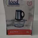 3L Electric Meat Grinder, Stainless Steel Dough Machine, 300w Strong Food Processing Machine, 5-Speed Mode, Used For Dough Stirring, Onion, Meat, Nuts, Fruits, Garlic, Vegetables, Baby Food